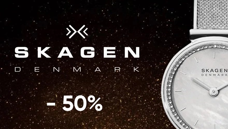Акция на часы Skagen